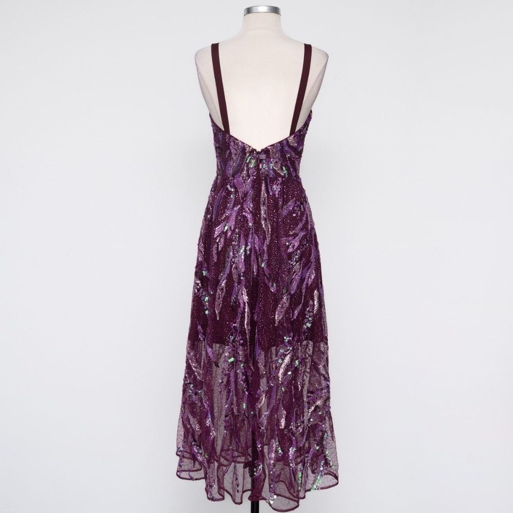 Dress The Population Violet Sequin Cassandra Dress XS - Picture 3 of 12